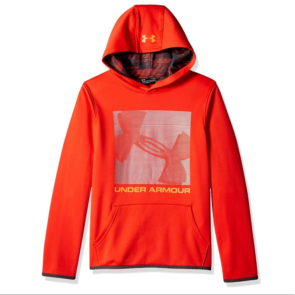 Under Armour Boys Fleece Logo Hoody NEW